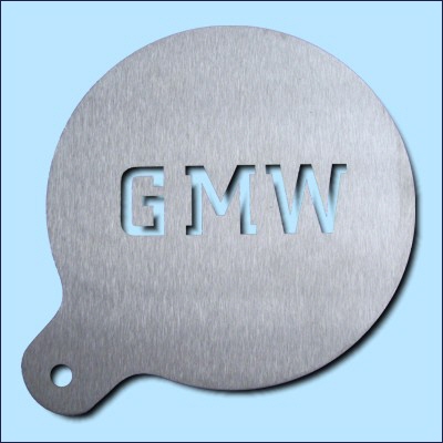 Cappuccino Schablone "GMW"