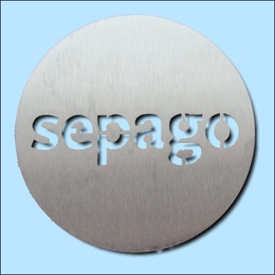 Cappuccino Schablone "sepago"