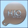Cappuccino Schablone "H10 Hotels"