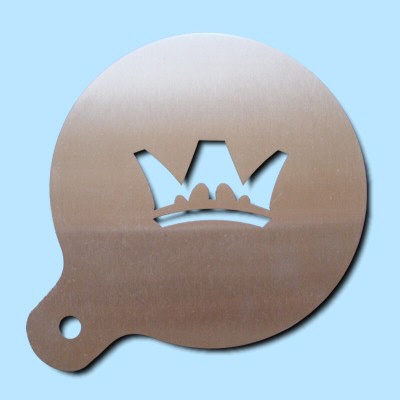 Barista Schablone Krone