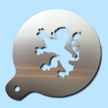 Barista Schablone L&ouml;we