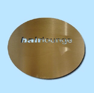 Cappuccino Schablone "Fris&ouml;r"