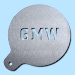 Cappuccino Schablone "GMW"