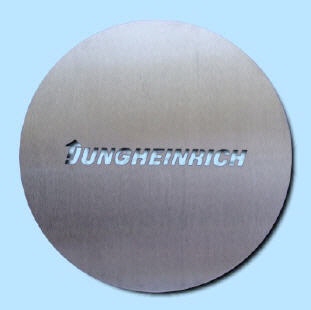 Cappuccino Schablone "Jungheinrich"