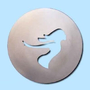 Cappuccino Schablone "Thalia"