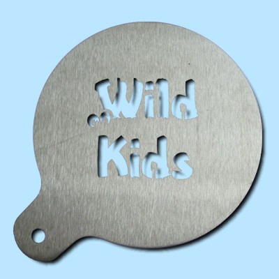 Cappuccino Schablone "Wild Kids"