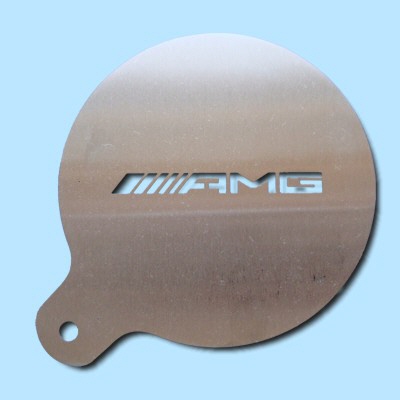 Cappuccino Schablone "AMG"