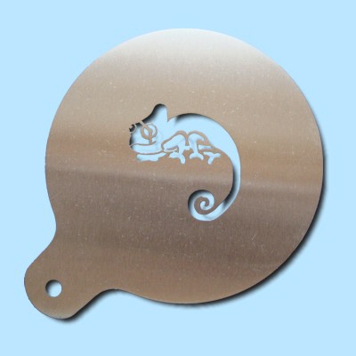 Cappuccino Schablone "Cham&auml;leon"