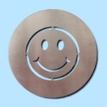 Cappuccino Schablone "Smiling Face"