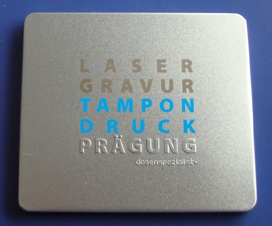 Geschenk-Dose f&uuml;r Cappuccino Schablonen