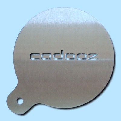 Kaffeeschablone "Cadooz"