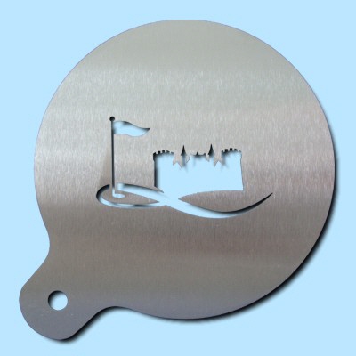 Kaffeeschablone Schlosshotel