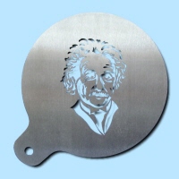 Wandschablone Sonderanfertigung "Einstein"
